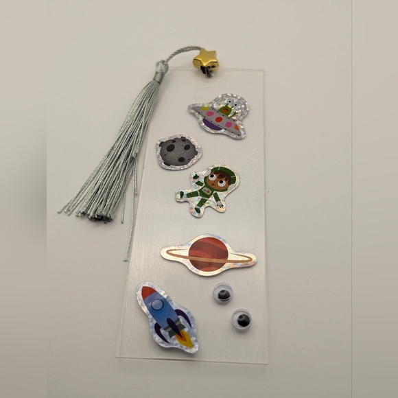 Hand Crafted Other - Outer space bookmark